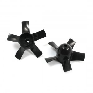 2Pcs 50mm 1.97" 5 Blades Ducted Fan Blade for 5.5mm Dia Motor Shaft