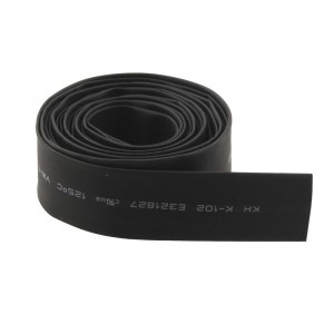 Ratio 2:1 Black Polyolefin 14mm Dia Heat Shrink Shrinkable Tube 2M