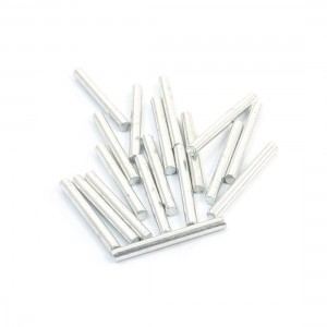 20 Pcs 2mm Dia 18mm Length Stainless Steel Round Rods Bars for Toy Car