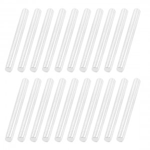 2mm Dia 12mm Length Stainless Steel Round Rod Shaft 20 Pcs for RC Toy Car