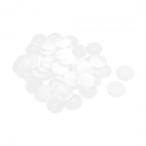 50Pcs 20mm x 2mm 38Teeth Plastic Single Reduction Motor Gear for RC Toy Car