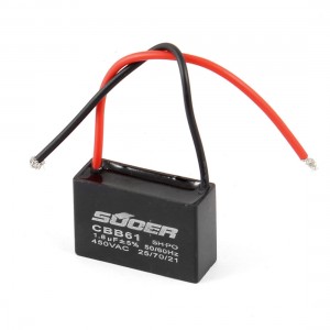 450VAC 1.8uF 50/60Hz 5% Tolerance Fan Motor Running Capacitor CBB61