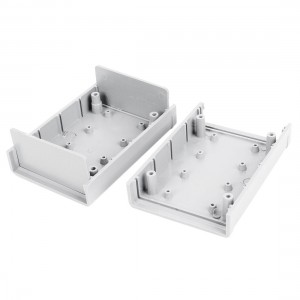 115mm x 75mm x 40mm Removable Rectangle Shape Plastic Junction Box Case
