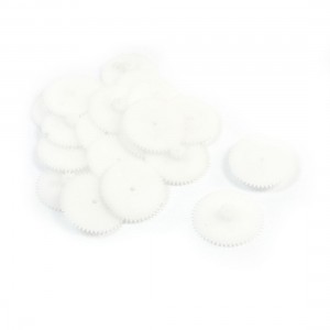 20 Pcs 26mm x 2mm Double Reduction Plastic Gear for Stepping Motor Gearbox