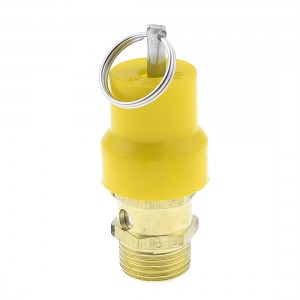 20mm Dia Thread 10 Bar Plastic Metal Air Pressure Relief Valve