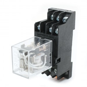 35mm DIN Rail Mount 11 Pin 3PDT 3NO 3NC Coil Power Relay AC24V HH53P