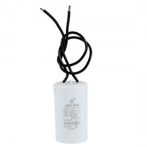 Washing Machine Polypropylene Film 2 Wires Motor Capacitor AC400V/450V/500V 6uF
