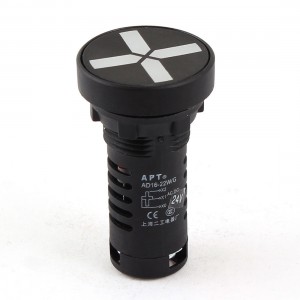 Black Shell Dissconnecting Switch Position Indicator AD16-22W/G AC/DC24V