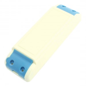 2PCS Beige Blue 140x45x27mm LED Driver Plastic Case Shell Junction Box