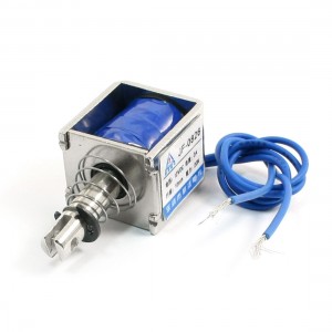 Open Frame Linear Motion Electric Solenoid Electromagnet DC 12V 2A 10mm 20N