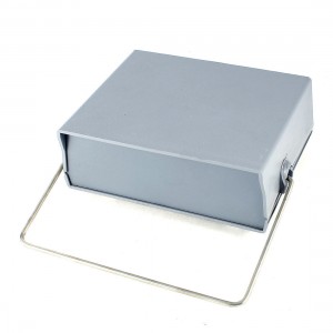 Gray Plastic Sealed Electric Junction Box Case 150mm x 120mm x 60mm