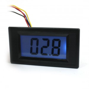3 1/2 Black Digit LCD Display Panel Resistance Meter Counter 0-200 Ohm