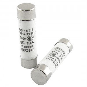 500V 10A Ceramic Tube Cylindrical Fuse Links 10 x 38mm (Bag of 20)