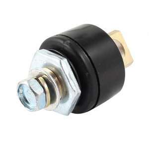 100-250A Quick Fitting Panel Socket Welder Welding Connector 10-25mm2 Black