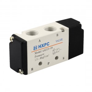 4V210-08 2 Position 4 Ways 5 Ports Pneumatic Air Control Valve