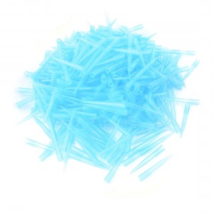 Laboratory Clear Blue Plastic Fine Tip Pipette Tips 1000ul 1ml 500 Pcs