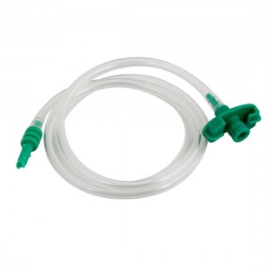 Plastic Air Tubing 5cc Glue Dispenser Syringe Connector 1M Long