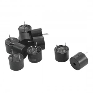 10Pcs 12x9mm DC5V 2 Pin Terminals Industrial Electromagnetic Buzzer