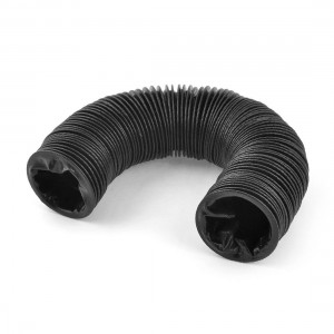 Dust Proof Machine Tool Bellows Ball Screw Cover Protector 7.6cm x 100cm