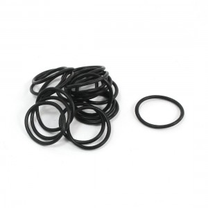 20Pcs 12mm Outer Dia 1mm Thickness Rubber Oil Filter Seal Gasket O Ring