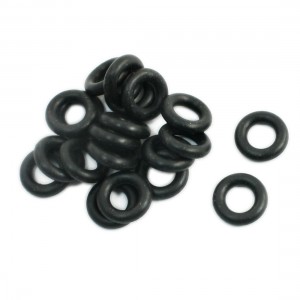 Replacement Black Rubber O Ring Oil Seal Gasket 10 x 5.2 x 2.4mm 20Pcs
