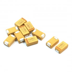 10pcs D Type Surface Mount 68uF 16V Chip Tantalum Capacitors