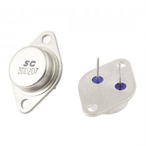 2 PCS 3DD207 60V 5A 2 Pins Metal Shell Silicon NPN Power Transistor