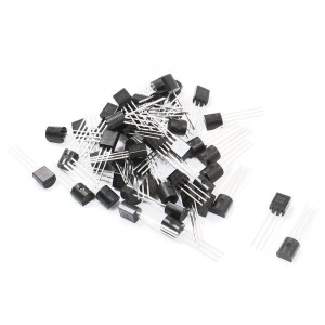 50Pcs PCB Board C1815 60V 150mA Through Hole TO-92 NPN Transistors