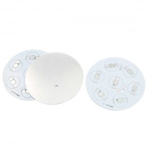 3 Pcs 83mm Dia Circle Aluminum PCB Circuit Board for 7 x 1W/3W LED in Series