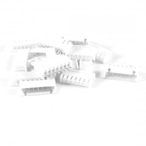 10 Pcs 2.54mm Pitch 7 Pin Single Row Straight IDC Pin Headers