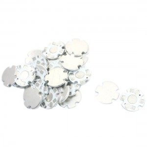 30pcs 16mm Circle Aluminum PCB Plate Circuit Board for 1 x 1W/3W High Power LED