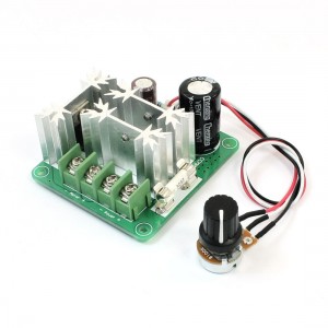CCMHCN PWM Green DC Motor Speed Controller Green 6-90V 10A