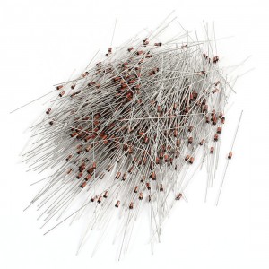500 Pcs 20V 1/2W Electronic Zener Voltage Stabilizing Diodes
