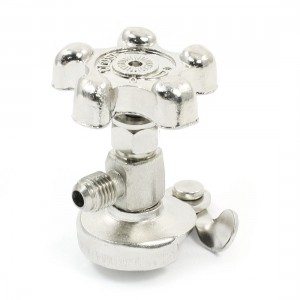 Silver Tone Stainless Steel Refrigerant Can Bottle Tap Valve Opener