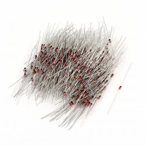 500 Pcs HZ6C2 DC 6-6.3V 1/2W Regulator Tubes Axial Zener Diodes