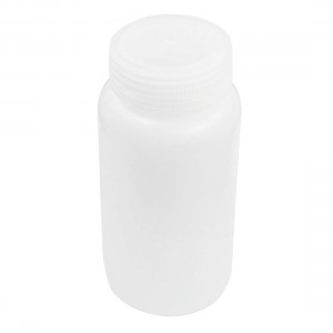 500ml 16 oz White Plastic Cylinder Shaped Chemical Reagent Bottle