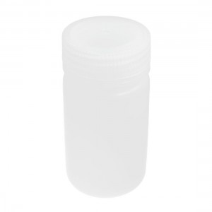 125ml 4 oz White Plastic Cylinder Shaped Chemical Reagent Bottle