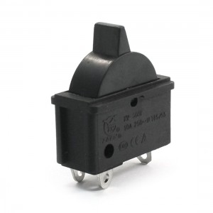 AC 250V 10A SPDT 3 Pin 3 Position Hair Dryer Boat Rocker Switch Black