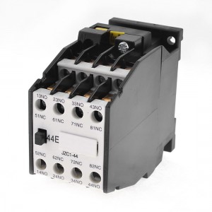 JZC1 35mm DIN Rail Mount 3 Pole 4NO 4NC AC/DC Contactor Ui660V Ith10A