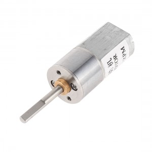 DC 6V 500RPM 3mm D Shaped Shaft Cylinder Electric Geared Box Speed Reduce Motor