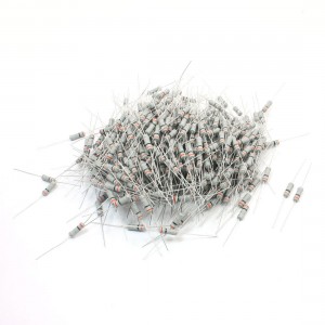 500Pcs 1W 3 Ohm 5% Tolerance Metal Oxide Film Resistor Axial Lead