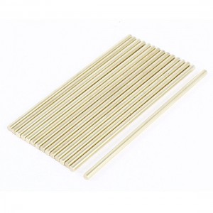 15 Pcs Car Model Toy DIY Brass Rod Axles Drill Rod Bar 3mm x 90mm