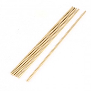 5 Pcs Car Model Toy DIY Brass Rod Axles Drill Rod Bar 3mm x 150mm