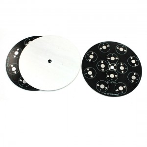 3Pcs 100mm Circle Aluminum PCB Circuit Board for 12 x 1W 3W RGB LED in Series