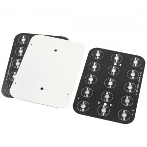 3Pcs 15 x 1W 3W 5W High Power LED Aluminum Base Plate 145mm x 106mm