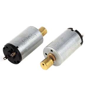 2 Pcs 12x20mm Mini Vibration Electric Motor DC 1.25-3.7V 14000RPM for Toys