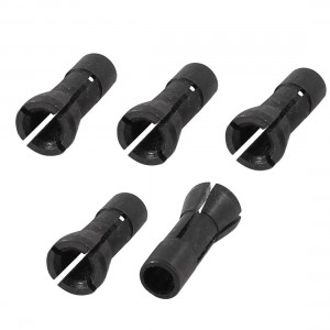 5 Pcs MIG WP18 Argon Arc Welding Torch Black Metal Contact Tip Collet Black