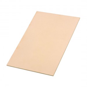 Yellow FR4 Glass Fiber One Sided Copper Clad Laminate PCB Circuit Board 15x10