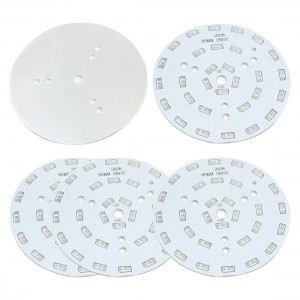 5Pcs 85mm Circle Aluminum PCB Circuit Board for 30 x 1/2W 5730 SMD LED