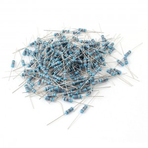 200Pcs 1W 1% Tolerance 820K Ohm Axial Lead Flameproof Metal Film Resistor